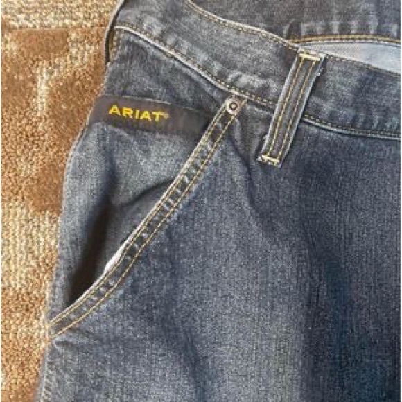 Men’s Size 44 x 30” Ariat Rebar M4 Relaxed Boot Jeans - Picture 5 of 7